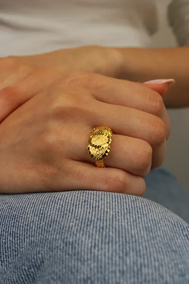 14 Carat Gold Erzurum Burma Ring