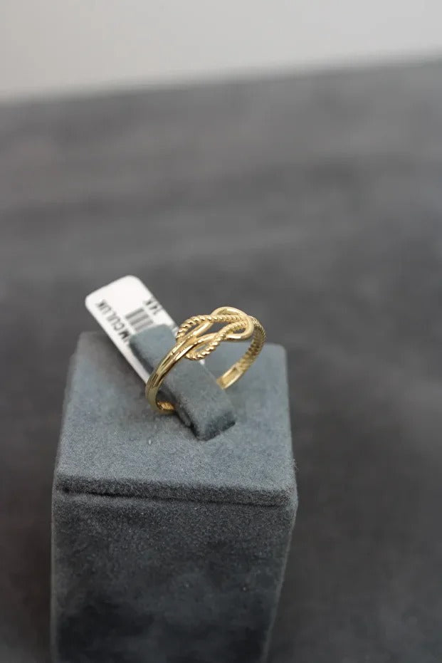 14 Carat Gold Ajda Knot Ring