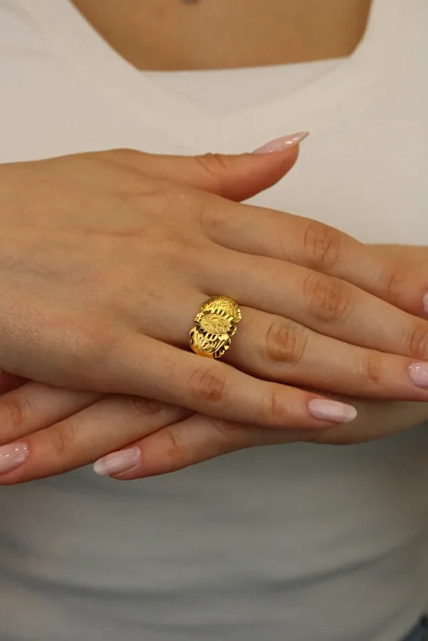 14 Carat Gold Erzurum Burma Ring