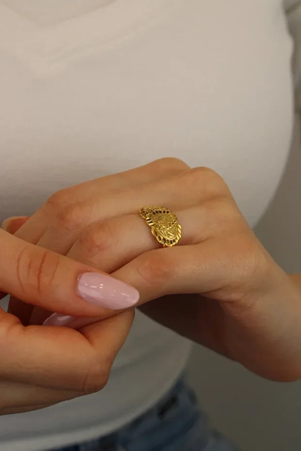 14 Carat Gold Erzurum Burma Ring