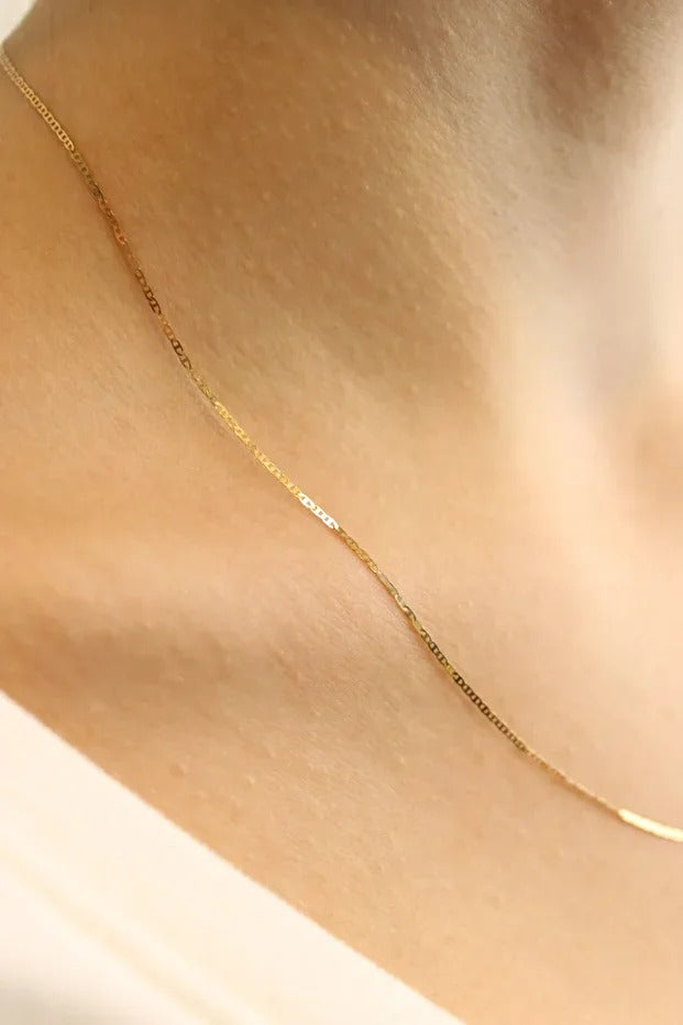 14 Carat Gold Ghost Chain