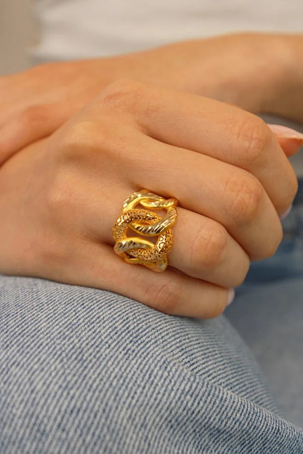 14 Carat Gold Gurmet Pen Ring